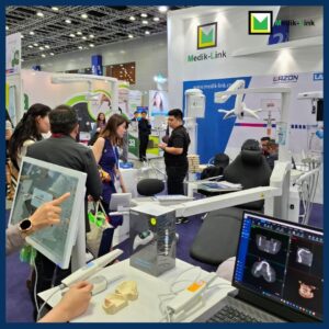 Dentists testing Youjoy Intraoral Scanner and Silverfox Dental Chair @ MIDEC KLCC 2025