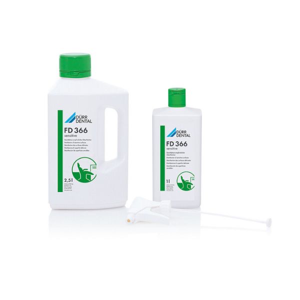 Durr Dental FD 366 Sensitive ready-to-use solution for quick-acting disinfection of sensitive surfaces of invasive and non-invasive medical devices