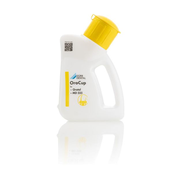 Durr Dental OroCup 2L closed care system for dental suction system cleaning and disinfection