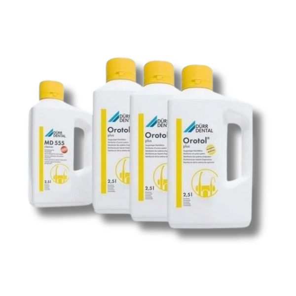 Durr Dental Orotol Combi Set – suction disinfection and cleaner range for dental suction systems – Medik-Link Malaysia