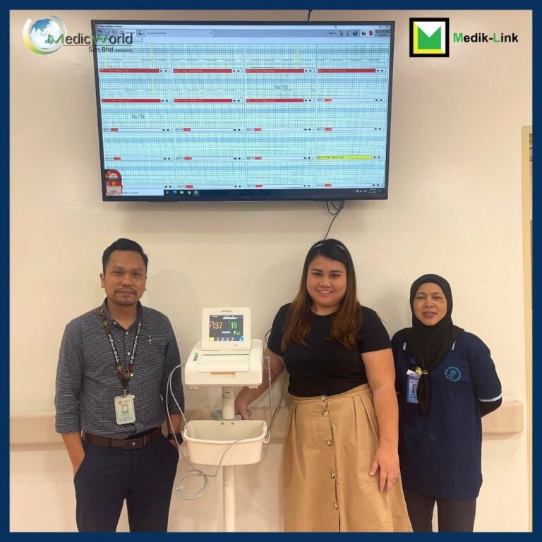 Philips IntelliSpace Perinatal (ISP) Central System in use at the Obstetrics and Gynaecology Department, Sarawak hospital – MedicWorld & Medik-Link