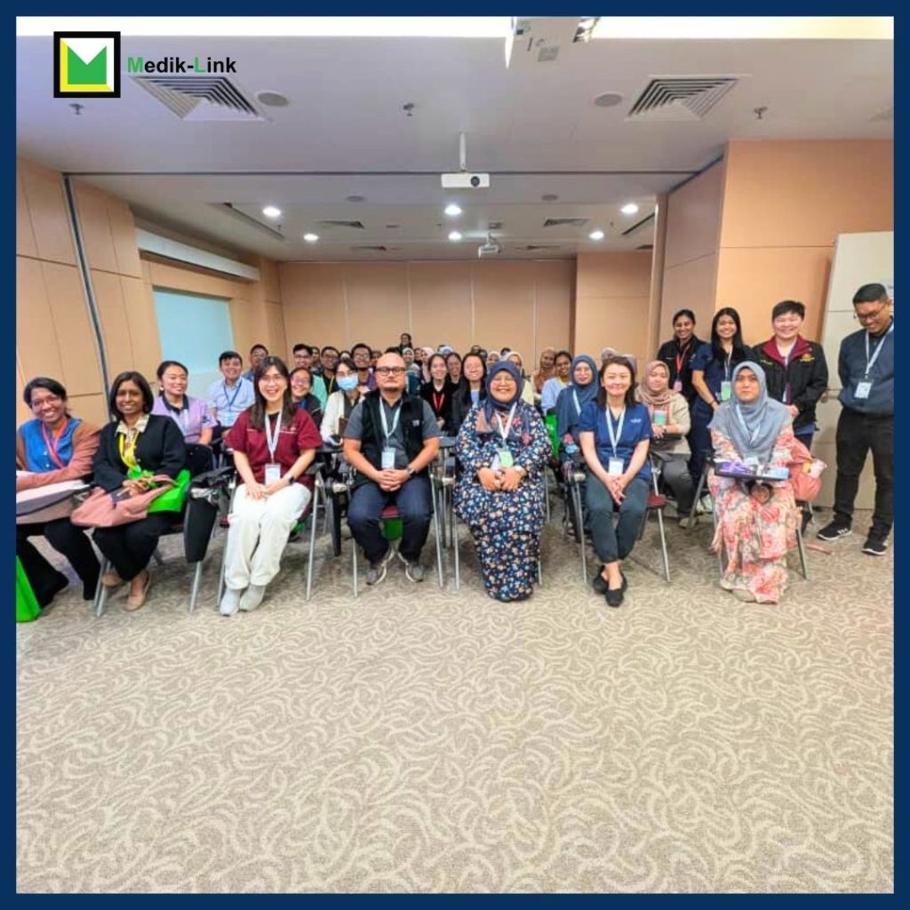 Healthcare professionals attending the 2026 non-invasive ventilation workshop at PICU HTAKL Malaysia